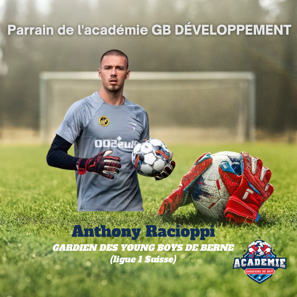 Anthony Racioppi parrain de l’Académie GB Développement